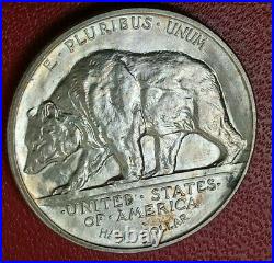 1925-S California Silver Commemorative Half Dollar in BU Condition