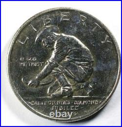 1925-S California Silver Half Dollar Commemorative Ungraded BU
