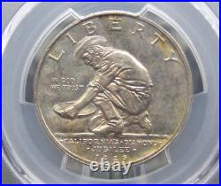 1925 S Commemorative CALIFORNIA Half Dollar 50c PCGS MS65 #764 Gem BU ECC&C