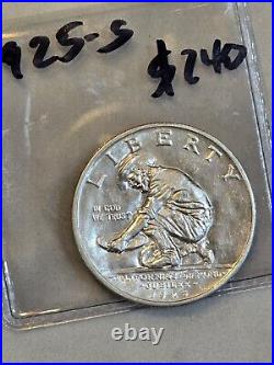 1925-S Commemorative Silver Half Dollar UNC California's Diamond Jubilee