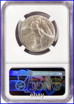 1925 STONE MOUNTAIN 50c NGC MS 65 SILVER COMMEMORATIVE HALF DOLLAR