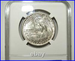 1925 STONE Mountain 50c Silver Commemorative Half Dollar NGC MS65