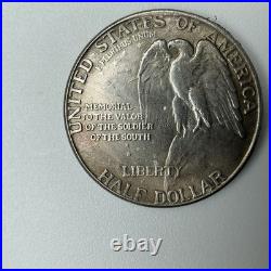 1925 Stone Mountain 50C Silver Commemorative Half Dollar, Business Strike P