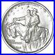 1925-Stone-Mountain-Classic-Commem-Half-Dollar-Silver-Uncirculated-See-Pics-Q615-01-tlxi
