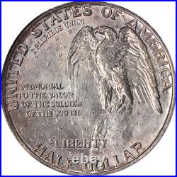 1925 Stone Mountain Commem Half Dollar CAC Sticker PCGS MS65 Superb Eye Appeal