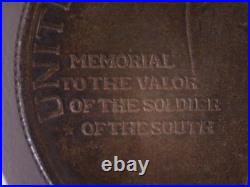 1925 Stone Mountain Commemorative 50C NGC UNC Environmental Damage Gorgeous