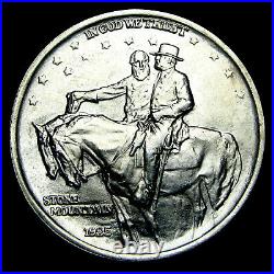 1925 Stone Mountain Commemorative Half Dollar Gem BU+ Stunning Coin - #IK765