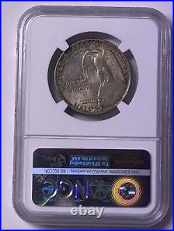 1925 Stone Mountain Commemorative Silver Half Dollar 50C/Toned NGC MS 66 Gem+
