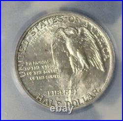 1925 Stone Mountain Commemorative Silver Half Dollar Collector Coin ICG MS63
