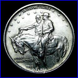 1925 Stone Mountain Commemorative Silver Half Dollar - Gem BU Coin - #434S