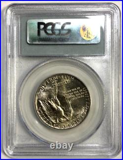 1925 Stone Mountain Commemorative Silver Half Dollar Graded MS65 by PCGS