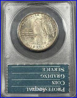 1925 Stone Mountain Half Dollar 50c PCGS MS64 CAC OGH Rattler Holder PQ