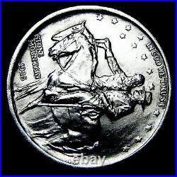 1925 Stone Mountain Half Dollar Commemorative Silver - GEM BU++ Coin - #Y378