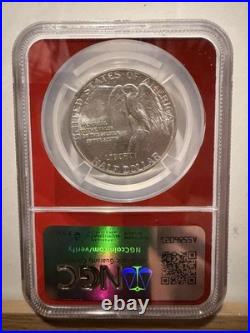 1925 Stone Mountain Half Dollar NGC MS65 100th Anniversary EDC Red Core GEM
