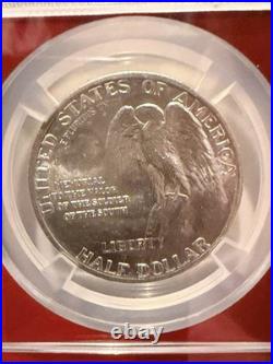 1925 Stone Mountain Half Dollar NGC MS65 100th Anniversary EDC Red Core GEM