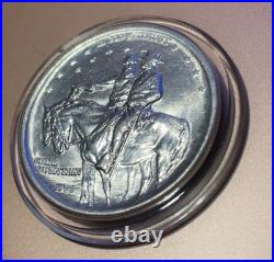 1925 Stone Mountain Half Dollar, Silver Commemorative/ Comes with FREE $1 coin