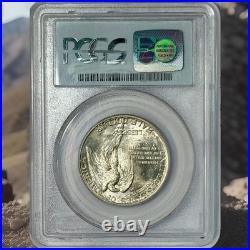 1925 Stone Mountain Old Commemorative Half Dollar PCGS MS-64 Older Series Holder