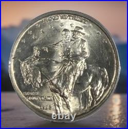 1925 Stone Mountain Old Commemorative Half Dollar PCGS MS-64 Older Series Holder
