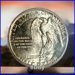 1925 Stone Mountain Old Commemorative Half Dollar PCGS MS-64 Older Series Holder