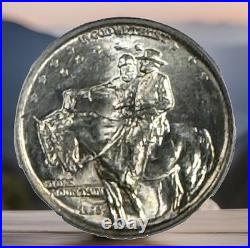 1925 Stone Mountain Old Commemorative Half Dollar PCGS MS-64 Older Series Holder