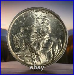 1925 Stone Mountain Old Commemorative Half Dollar PCGS MS-64 Older Series Holder