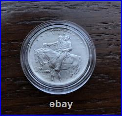 1925 Stone Mountain Silver Commemorative Half Dollar BU Condition