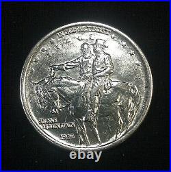 1925 Stone Mountain Silver Commemorative Half Dollar Key Date Rare Coin 50c