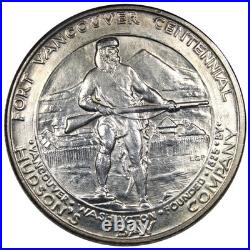 1925 Vancouver Commemorative Half Dollar BU+ Details Cleaned A2937