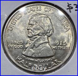 1925 Vancouver Commemorative Silver Half Dollar 50C Coin Great Detail