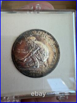 1925-s Ca Diamond Jubilee half dollar in stunning condition ready for CAC