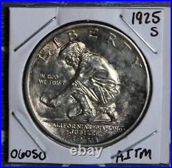 1925-s California Commemorative Silver Half Dollar Collector Coin, Free Shipping
