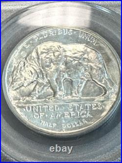1925-s Califronia Commemorative Half Dollar Pcgs Ms66 Ogh Gorgeous