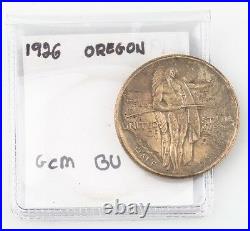 1926 50¢ $. 50 Oregon Trail Commemorative Half Dollar, Choice BU, Medium Toning