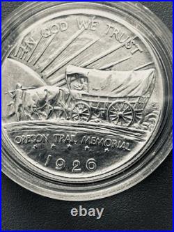 1926 Oregon Trail Memorial Silver Half Dollar in CH BU Condition 1926 Oregon Trail Memorial Silver Half Dollar in CH BU Condition