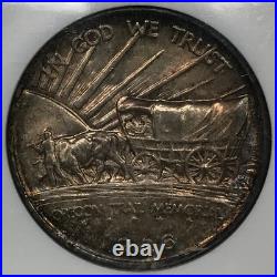 1926 P Oregon Trail Memorial Commemorative Half Dollar NGC MS-66 CAC nice tone