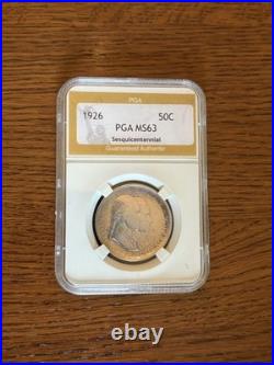 1926 P (PGA MS63, Sesquicentennial) Half Dollar