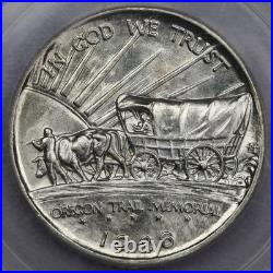 1926-S 50c Oregon Trail Commemorative Half Dollar PCGS MS 62 OGH PQ++