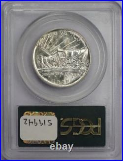 1926-S 50c Oregon Trail Commemorative Half Dollar PCGS MS 62 OGH PQ++