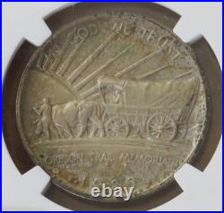 1926-S MS62 Oregon Trail Commemorative Silver Half Dollar 50C NGC 3735909-003
