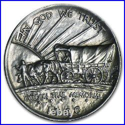 1926-S Oregon Trail Memorial Half Dollar Commem AU SKU #3713