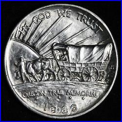 1926-S Oregon Trail Memorial Silver Half Dollar BU UNCIRCULATED MS E345 WXCMK