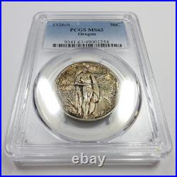 1926 S PCGS MS63 Silver Oregon Commemorative Half Dollar 50c US Coin #55322B