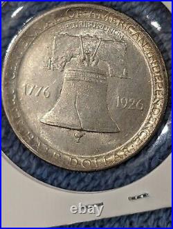 1926 Sesquicentennial Commemorative BU Silver Half Dollar