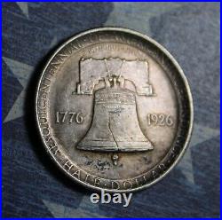 1926 Sesquicentennial Commemorative Silver Half Dollar Collector Coin