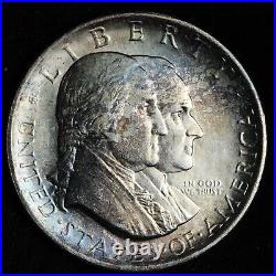 1926 Sesquicentennial Silver Half Dollar BU UNCIRCULATED MS TONED E343 RWPA