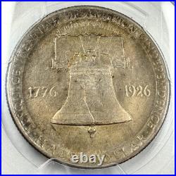 1926 Sesquincentennial Silver Half Dollar PCGS MS63 Classic Commemorative 50c