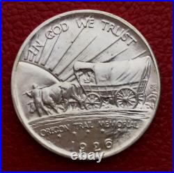 1926 s Oregon Trail Memorial Silver Commemorative Half Dollar US Coins 50C