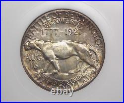 1927 Commemorative VERMONT Half Dollar 50c NGC MS64 #006 Unc BU Old FATTY