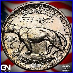 1927 VERMONT Commemorative Half Dollar Y4401