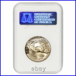 1927 Vermont Commemorative Half Dollar 50C NGC MS 65